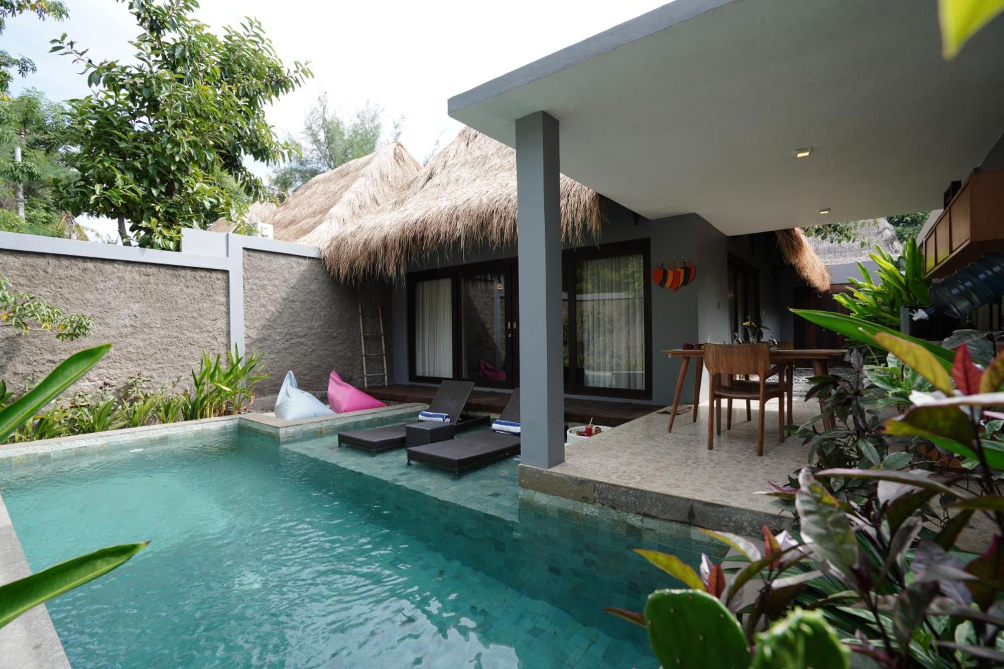 A Villa Gili Air Ngoại thất bức ảnh