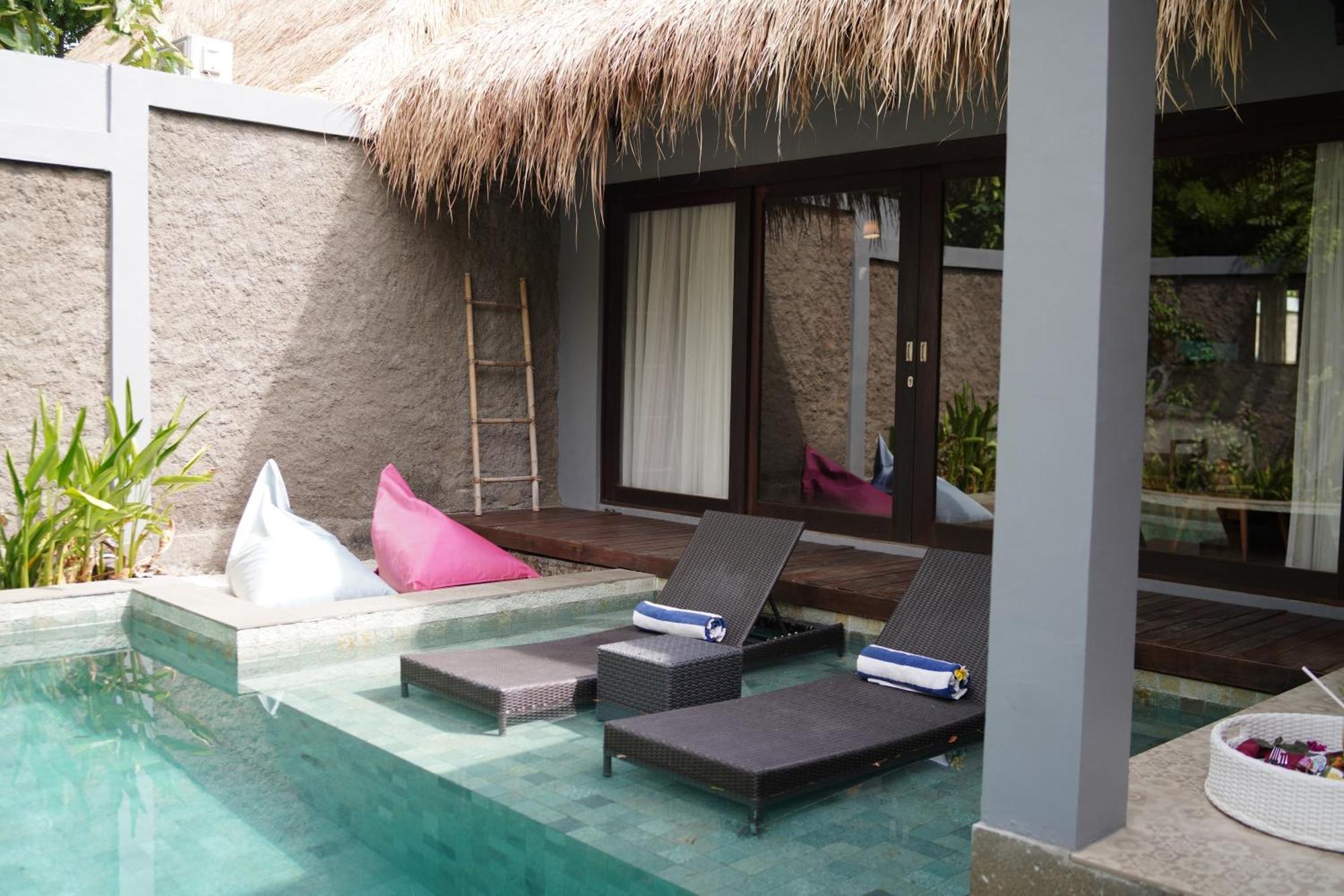 A Villa Gili Air Ngoại thất bức ảnh